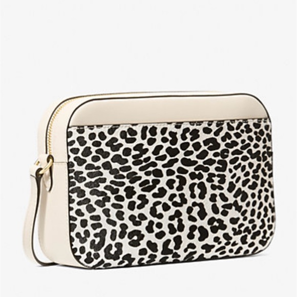 JET SET LARGE LEOPARD-PRINT CALF HAIR
CROSSBODY BAG - Picture 2 of 4